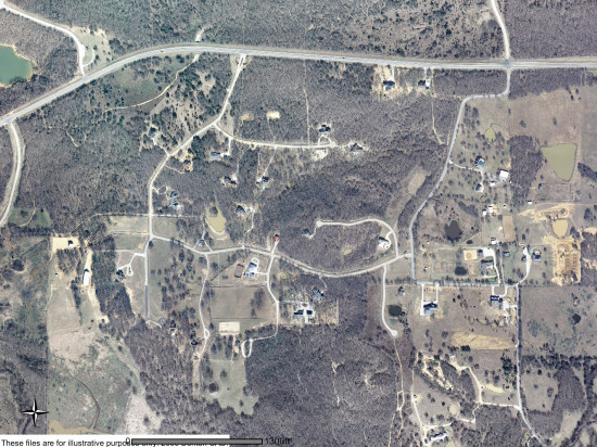 aerial view of Butterfield Junction 